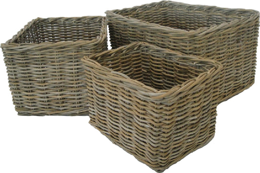 Rectangle Rattan Baskets