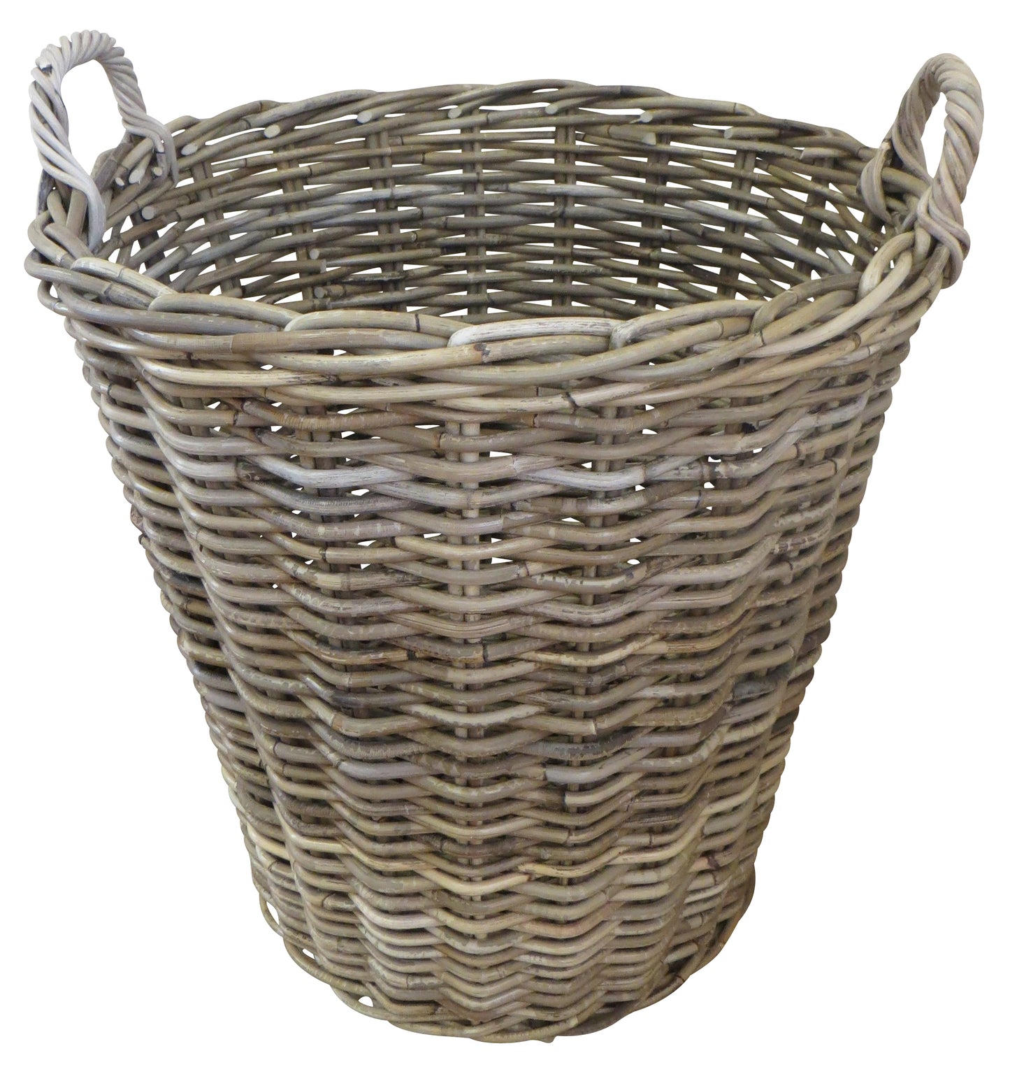 Rattan Log Basket