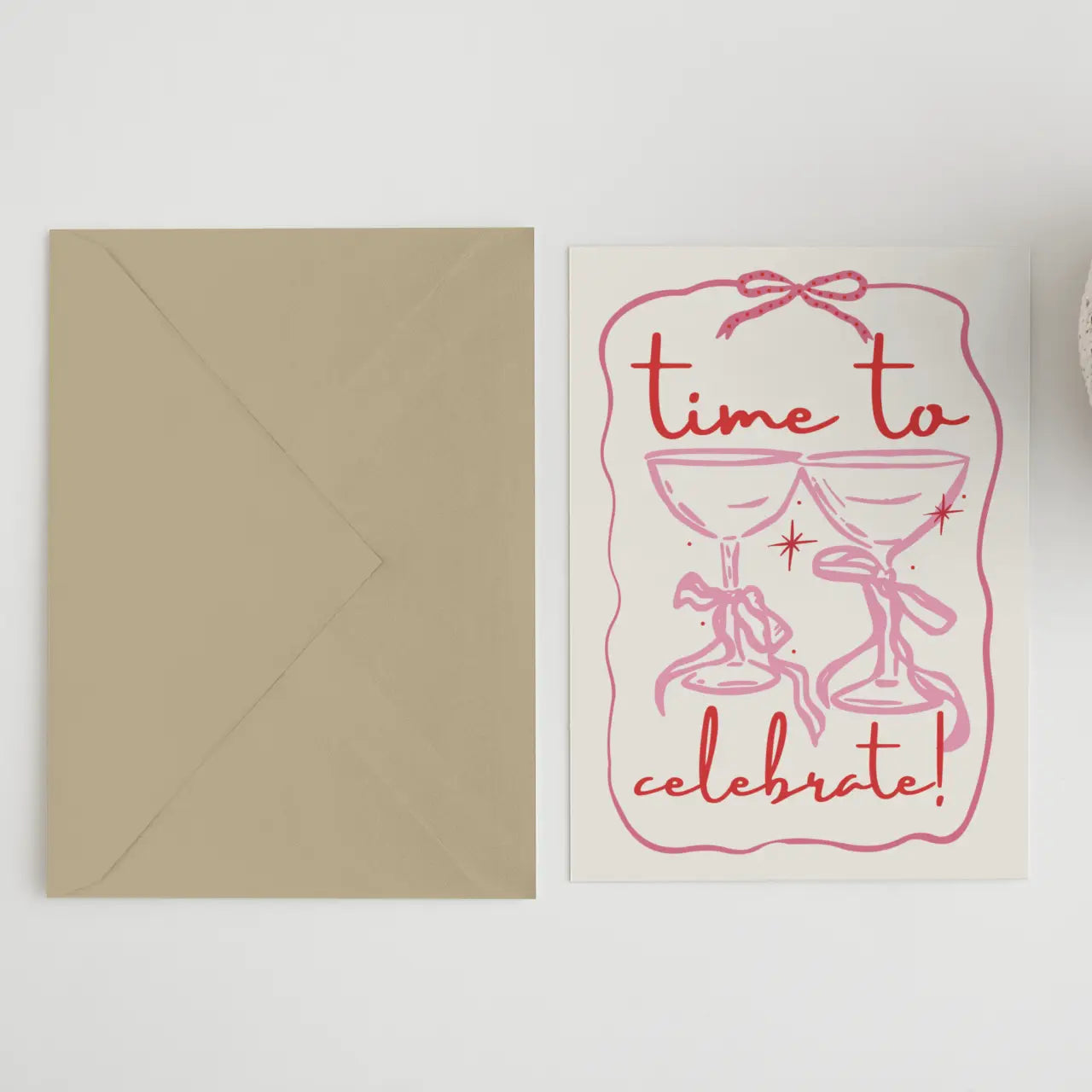 Time to celebrate card