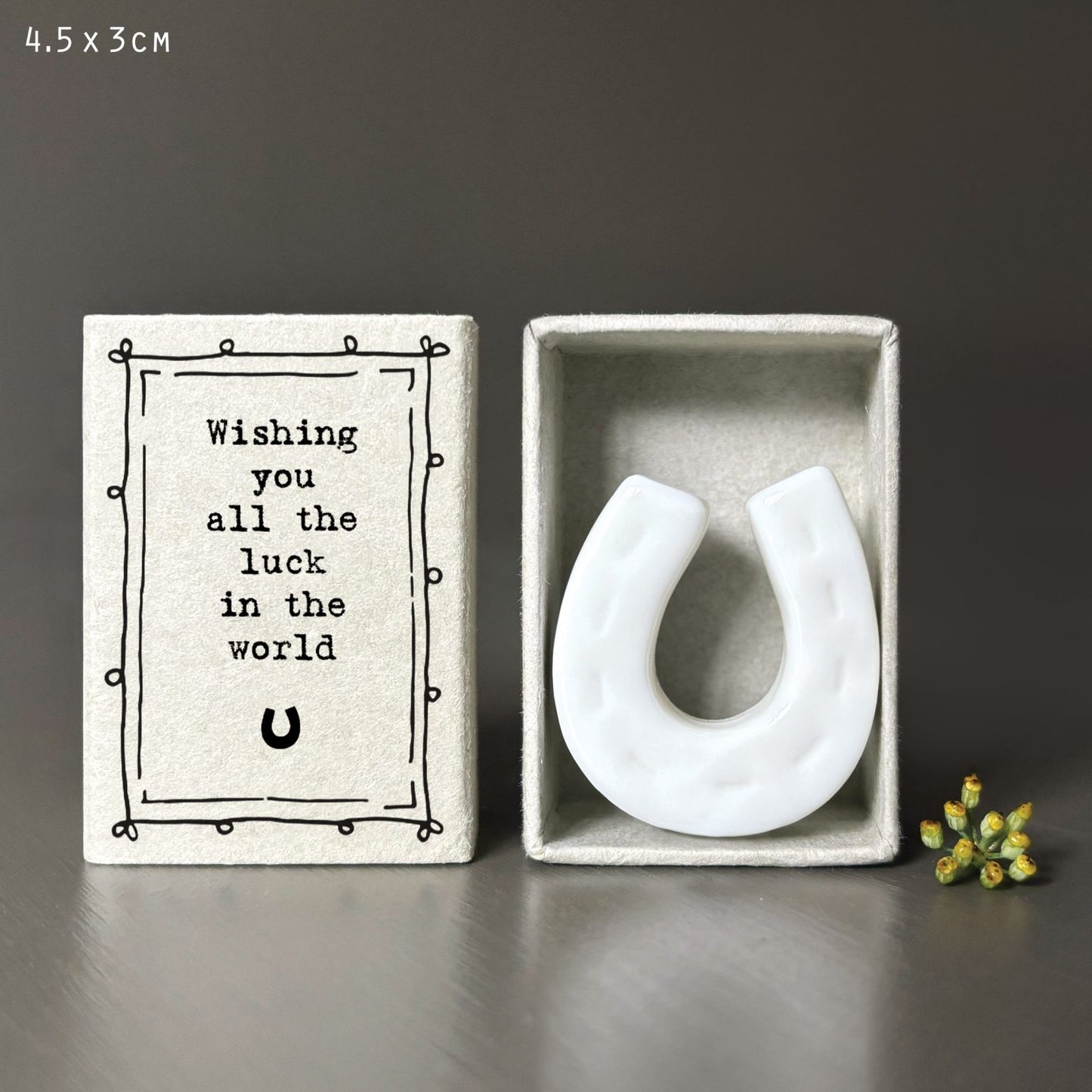 Matchbox wising you luck