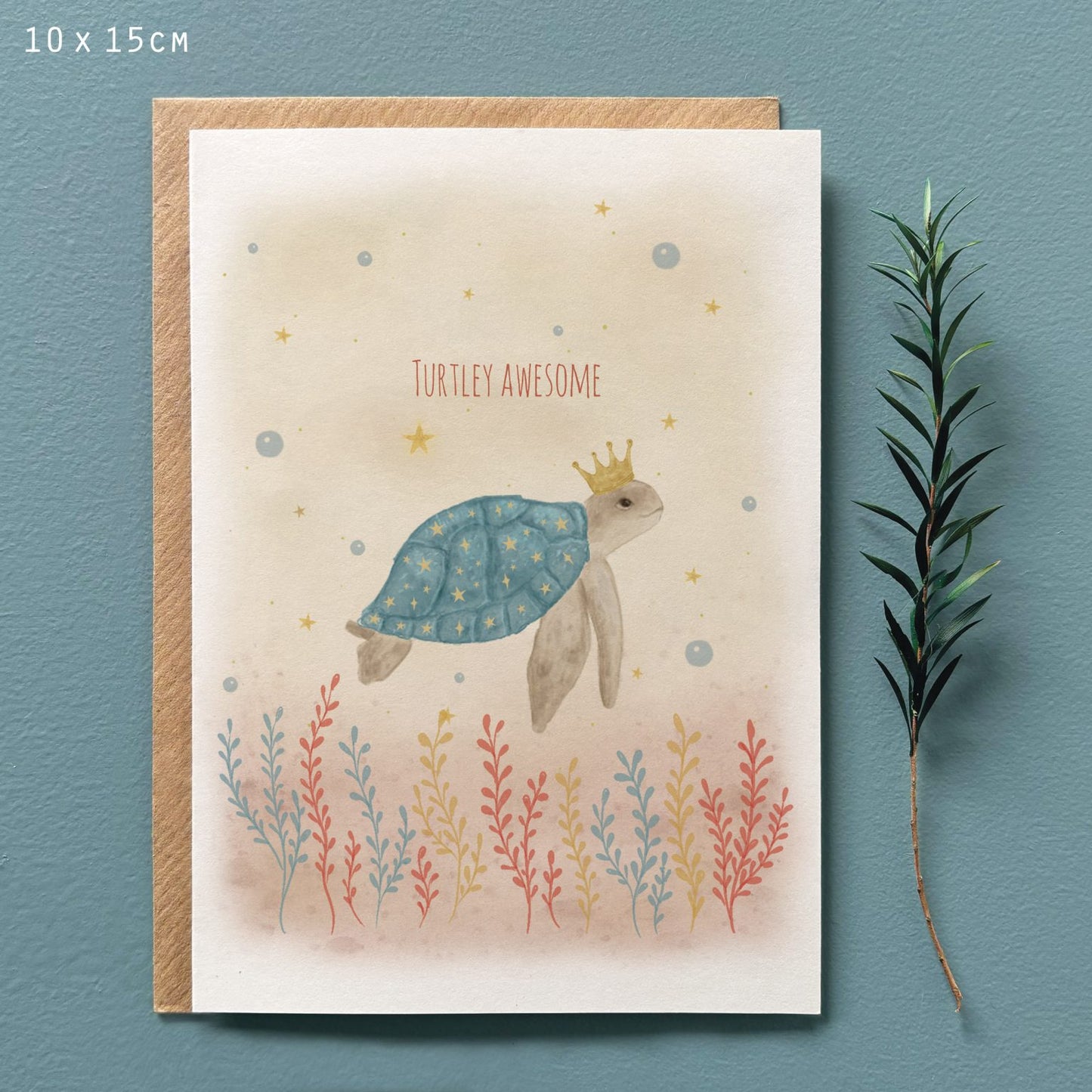 Turtles awesome card