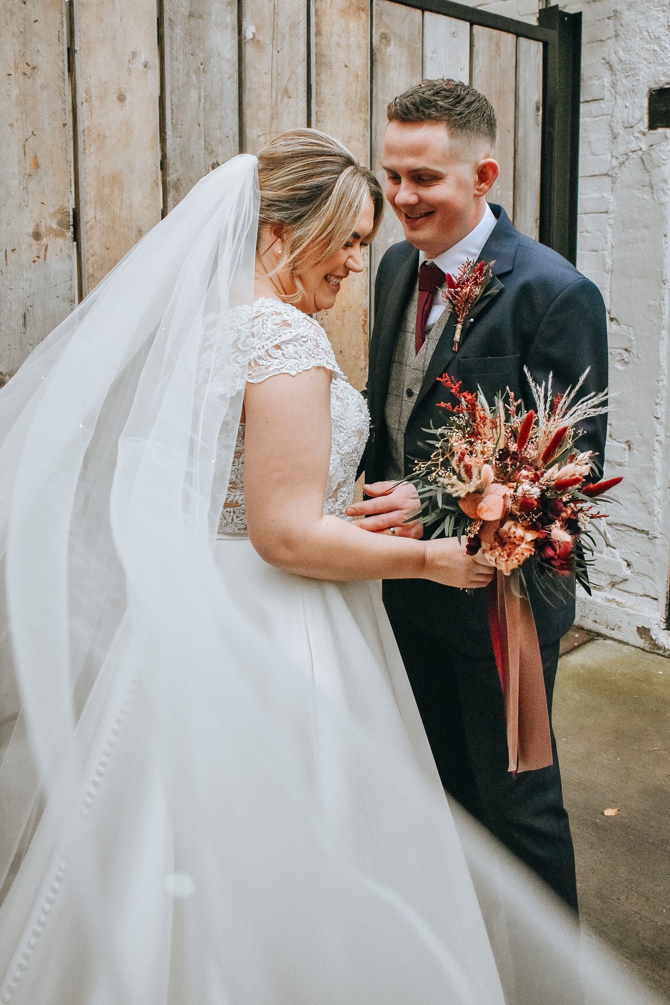 Dried floral Bridal Bouquet
