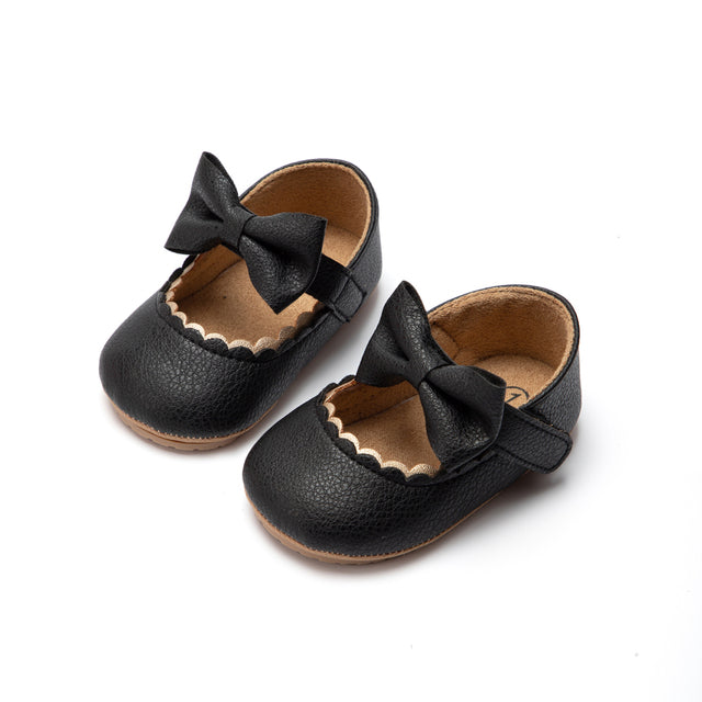 Pram Shoes with Bow