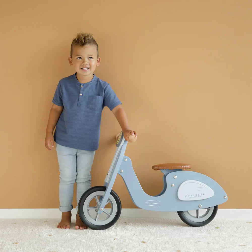 Little Dutch Blue Balance Scooter