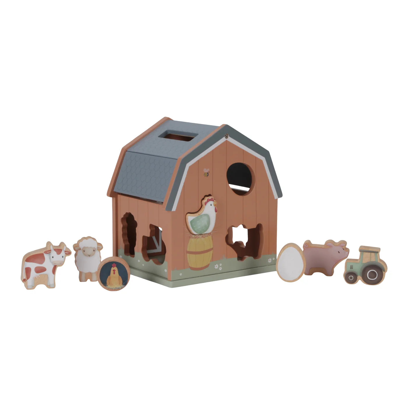 Little Dutch Little Farm Shape Sorter FSC