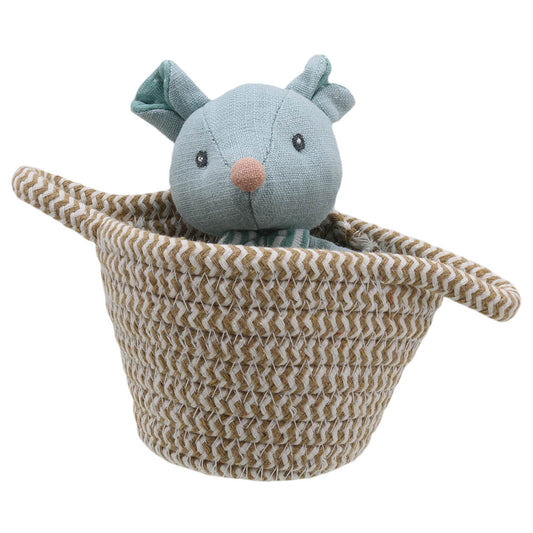 Wilberry Mouse In Basket