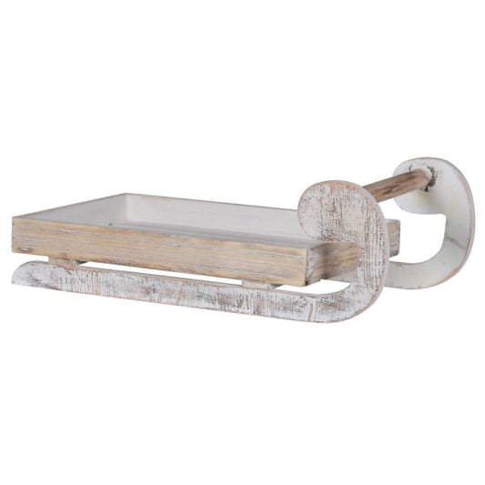 Distressed Wooden Sledge