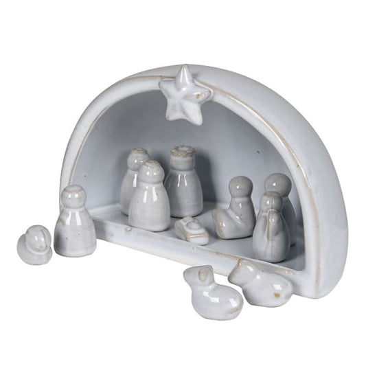 Porcelain Nativity Set