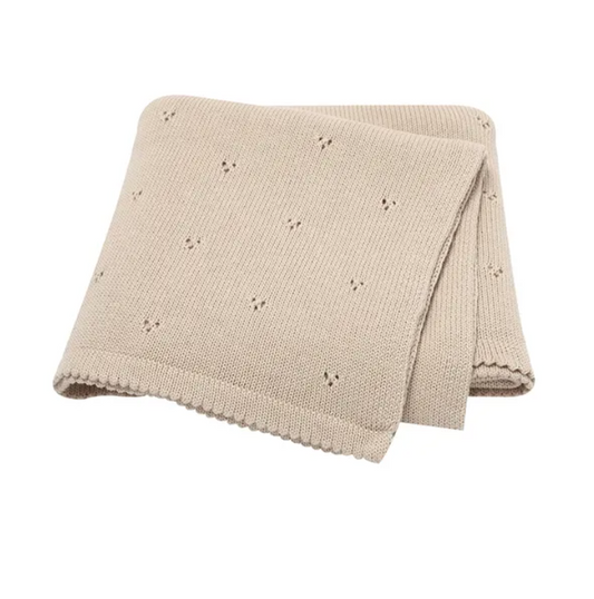 Cotton Knit Blanket
