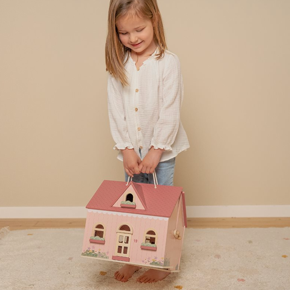 Little Dutch Wooden Portable Dollhouse