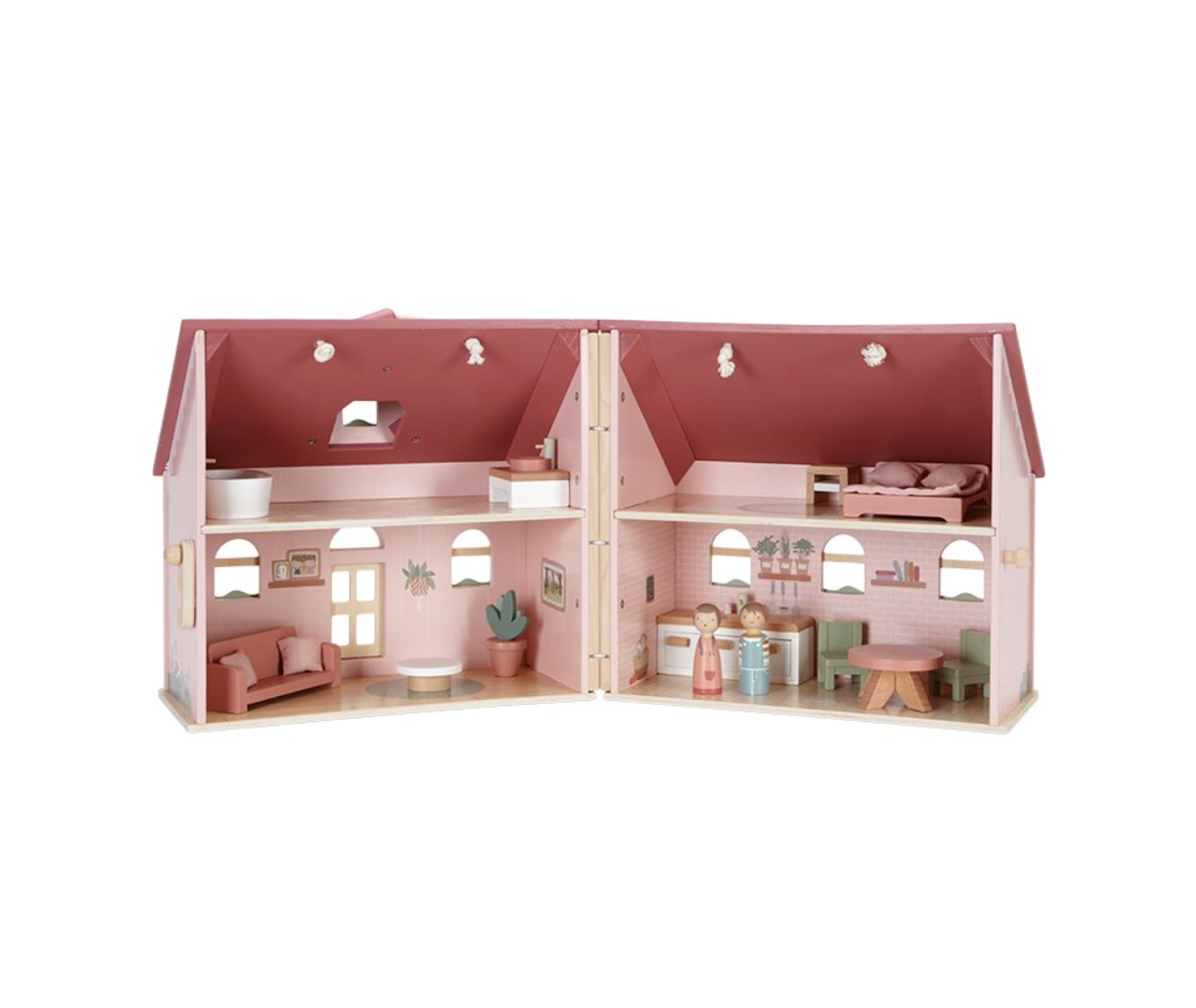 Little Dutch Wooden Portable Dollhouse