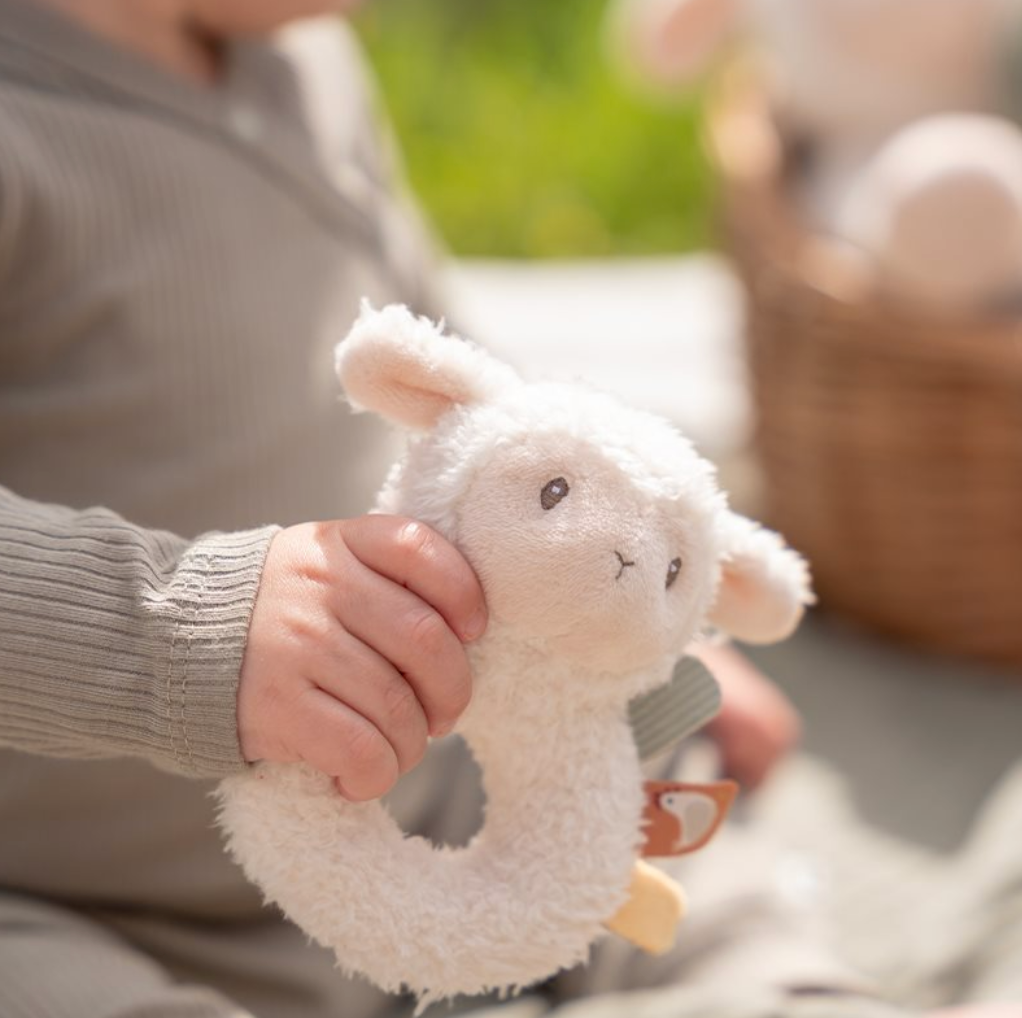 Little Dutch Soft Ringrattle Sheep Little Farm