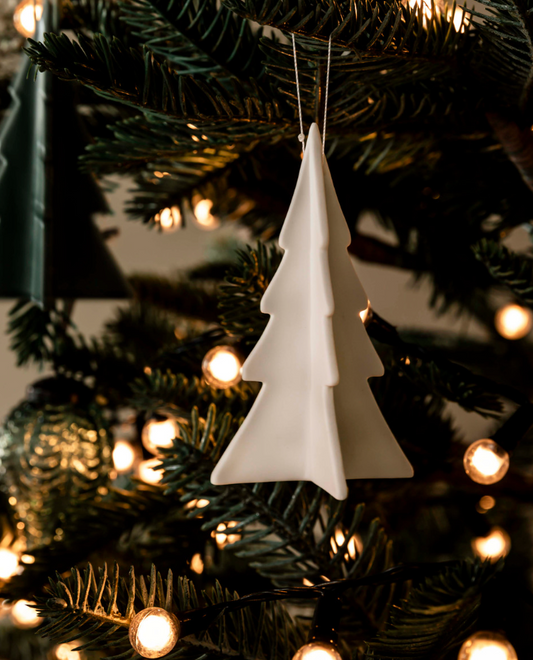 Airdrie White Christmas Trees