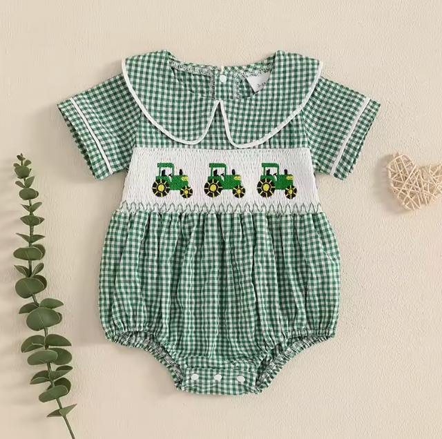 Tractor Romper