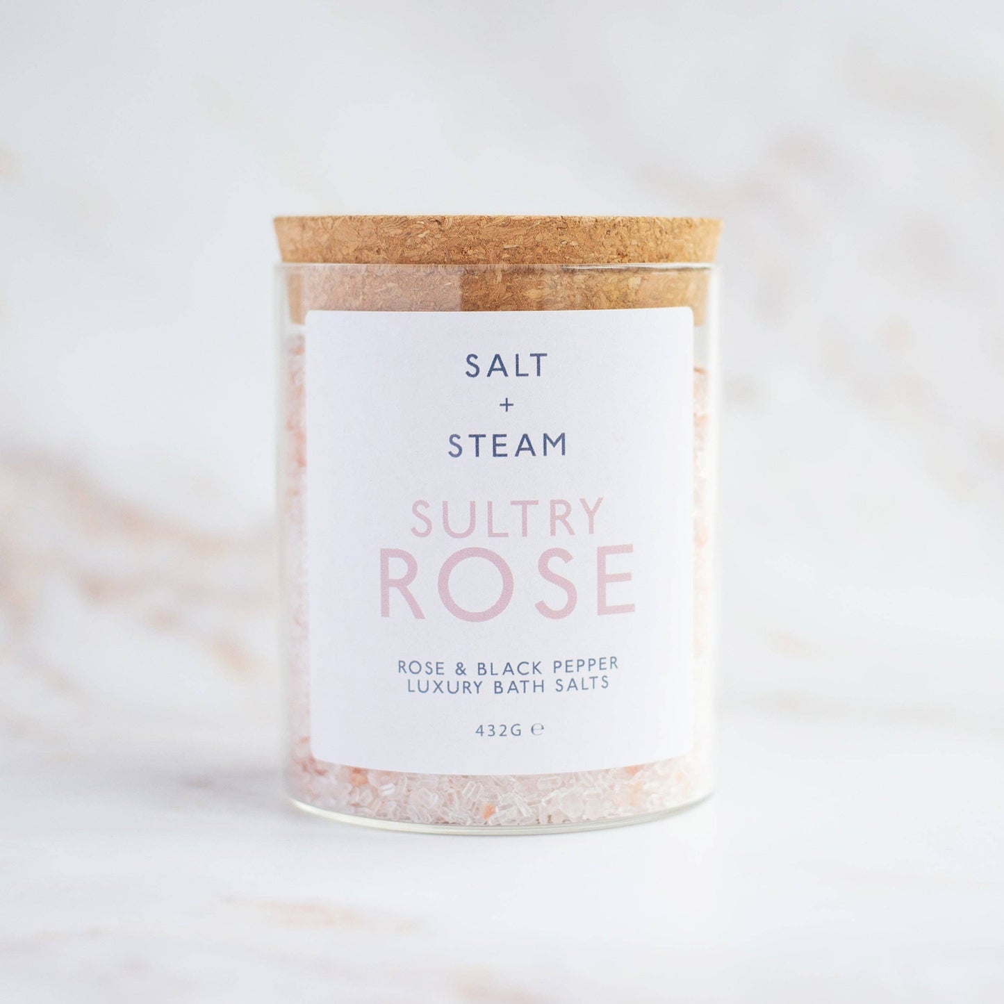 Sultry Rose - Rose & Black Pepper Bath Salts