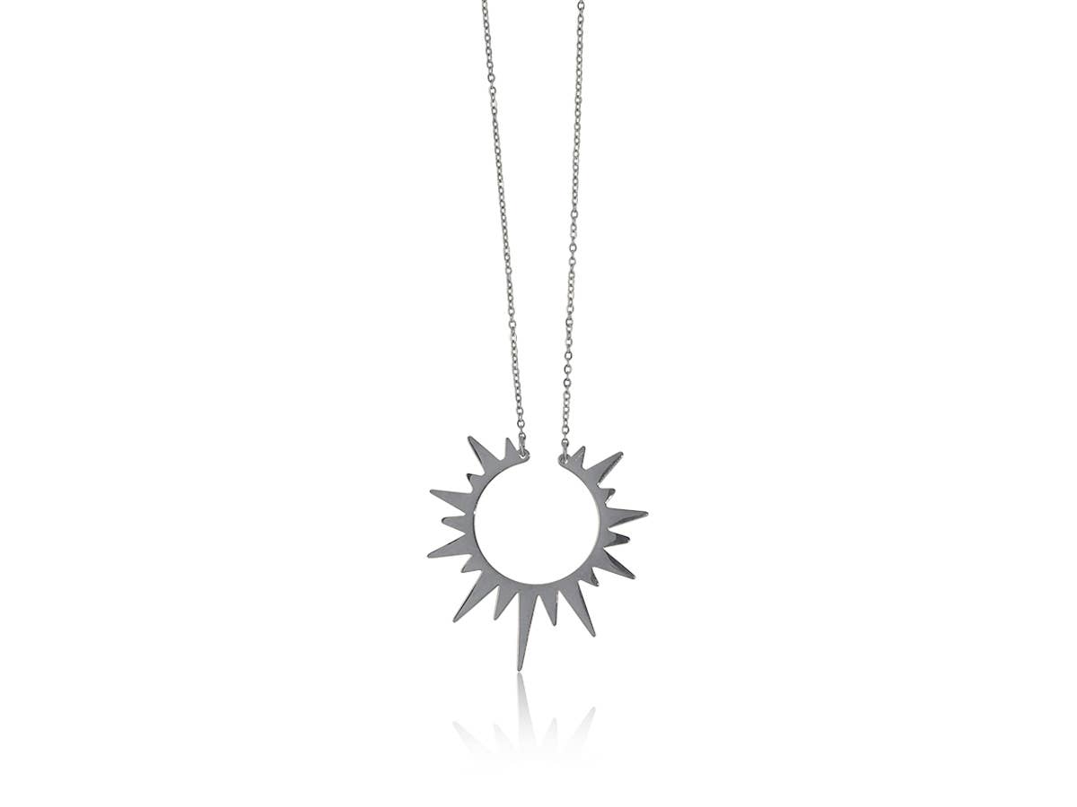 Helios Sunburst Pendant Necklace&nbsp;