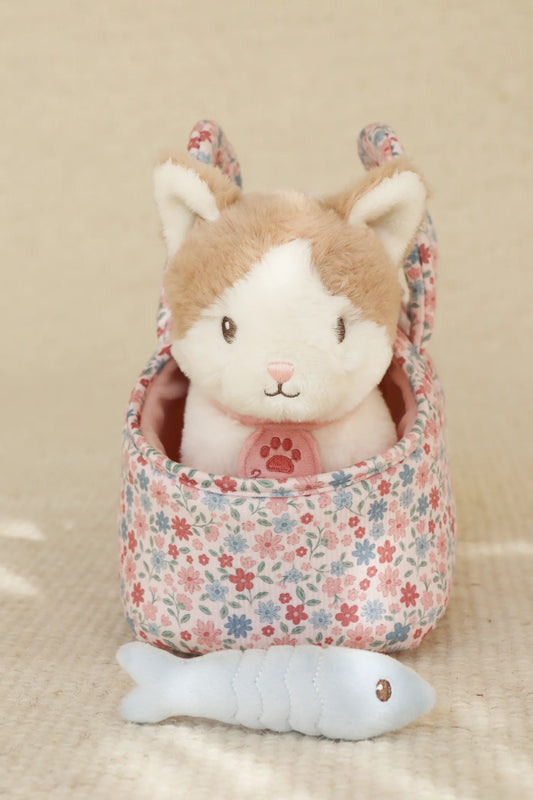 Plush Cat Marley in Bag