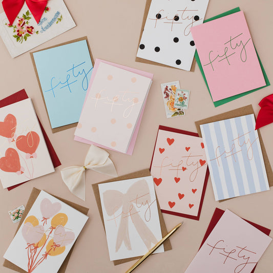 Fifty Birthday Card