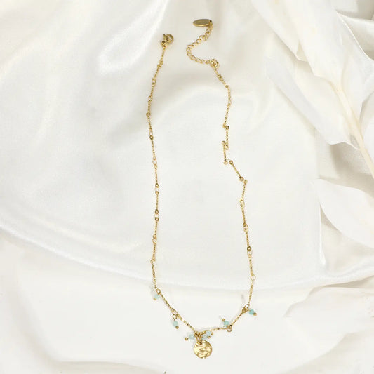 Amazonite Tassel Necklace