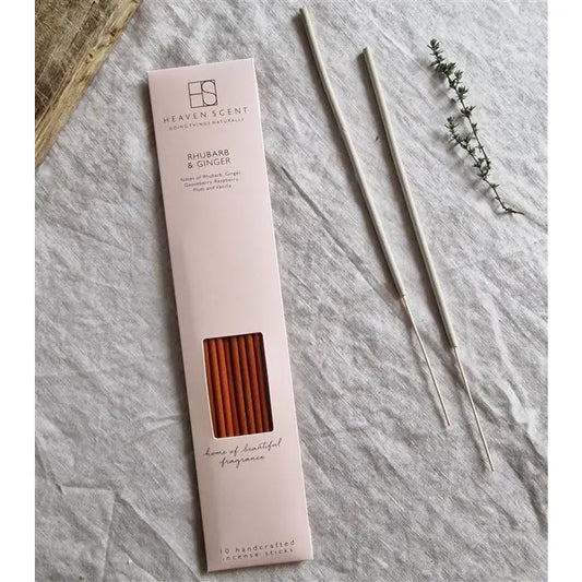 Rhubarb and Ginger Incense Sticks