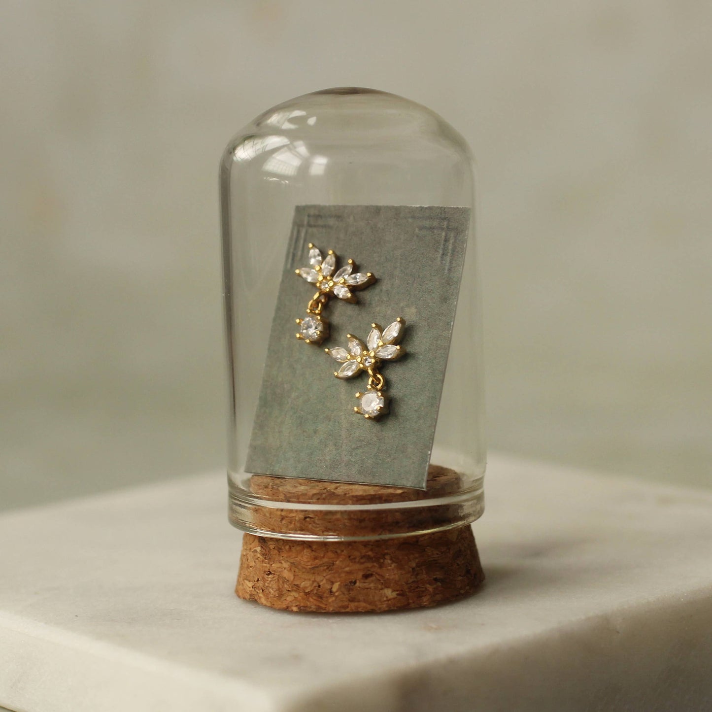 Oak Leaf Japanese Stud Earrings