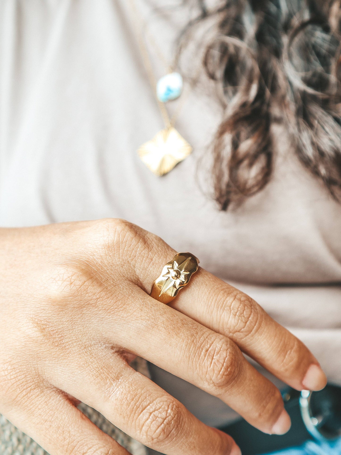 Sun Gold Ring