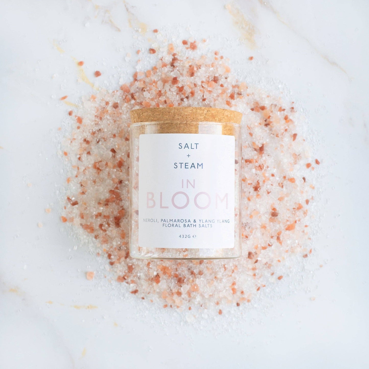 In Bloom - Rose, Neroli & Palmarosa Bath Salts