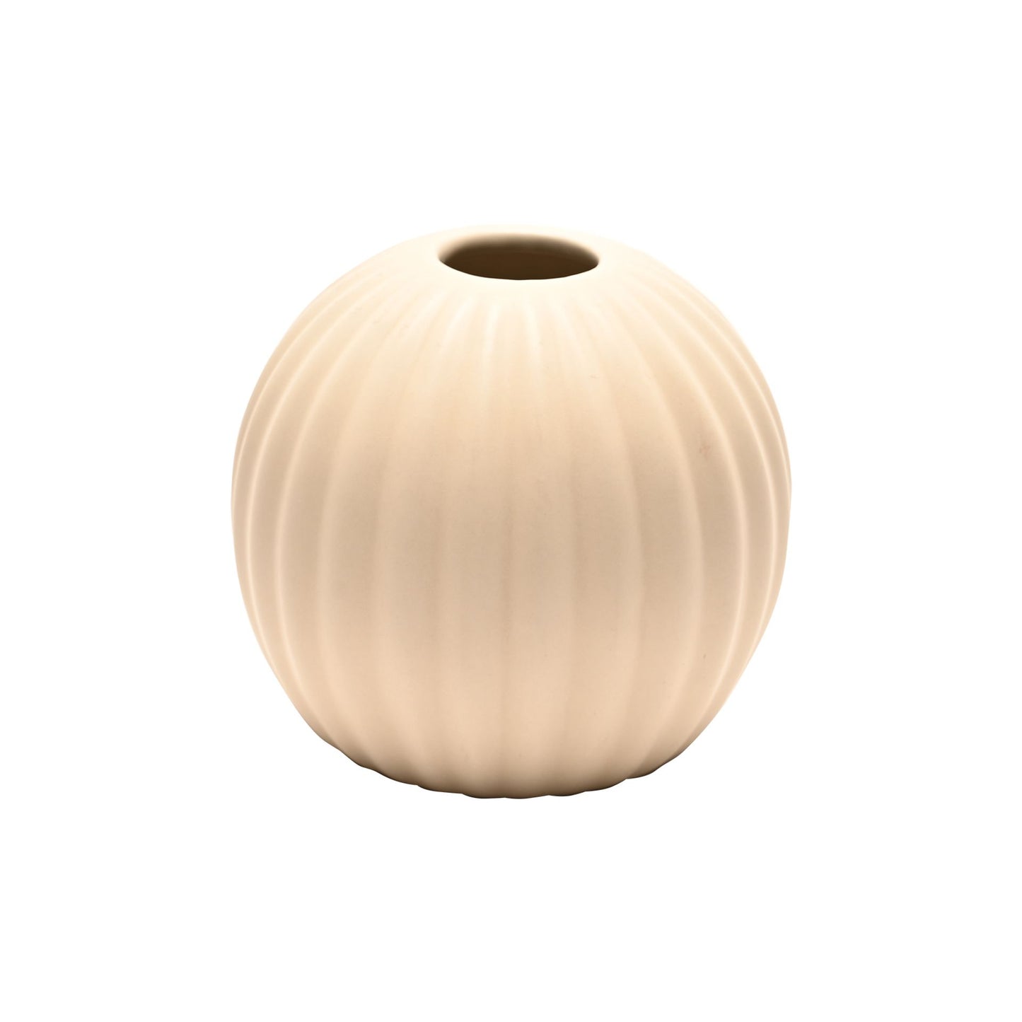 Hestia Cream Ceramic Vase
