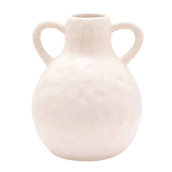 Dimpled Vase with Handles