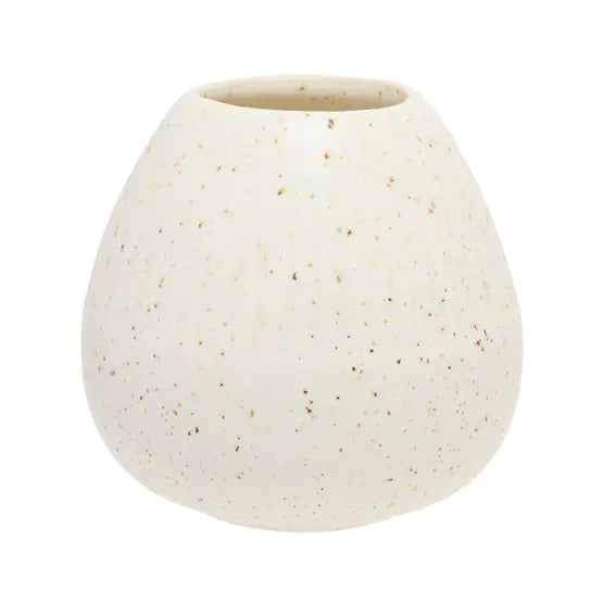 Tapered Ceramic Round Vase