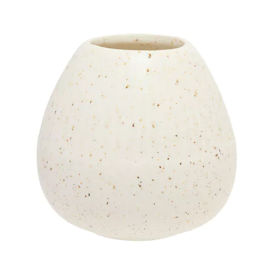 Tapered Ceramic Round Vase