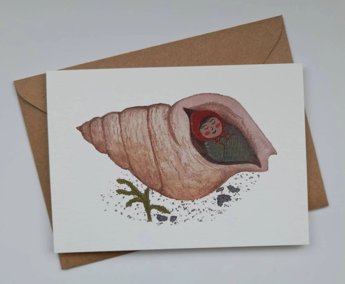 Shell Baby Card