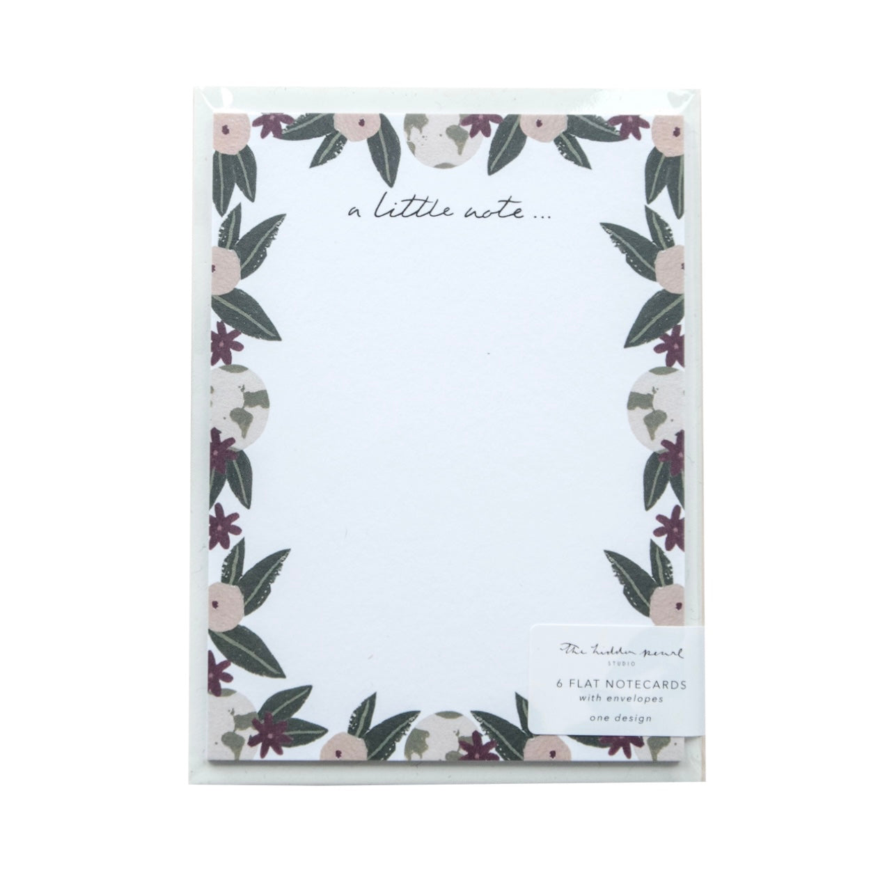 A Little Note Notecard - Pack of 6