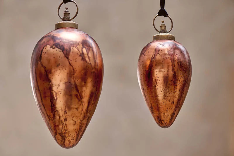 Jalshara Antique Copper Giant Bauble