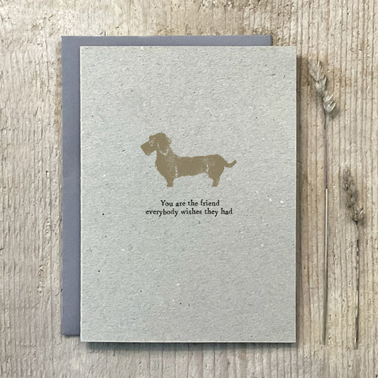 Dog Block Card