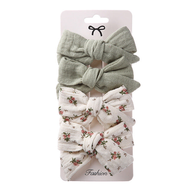 Bow Hair Clips