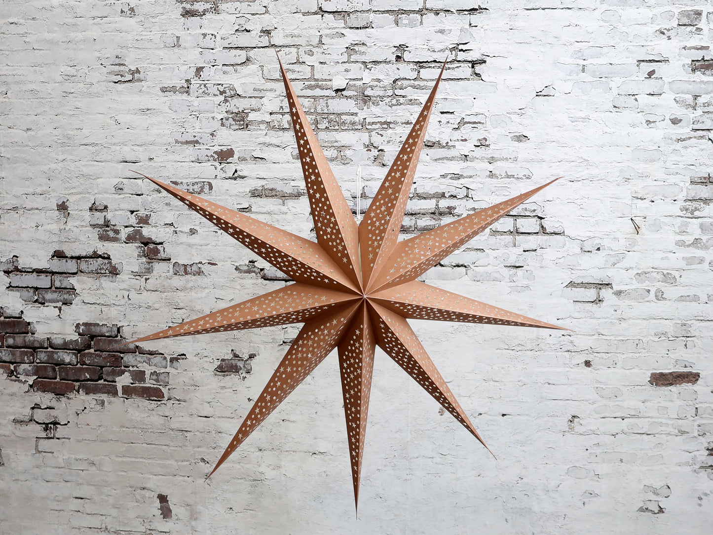 Caramel Paper Star