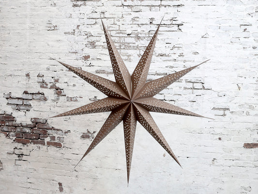 Chocolate Paper Star