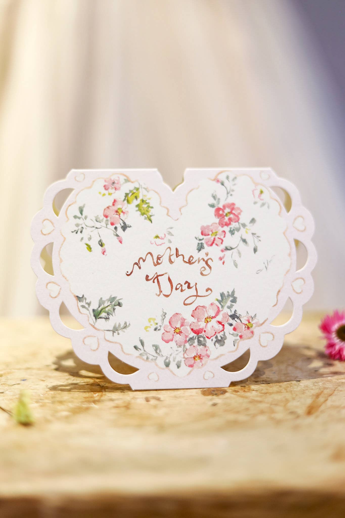 Mother's Day Heart Card