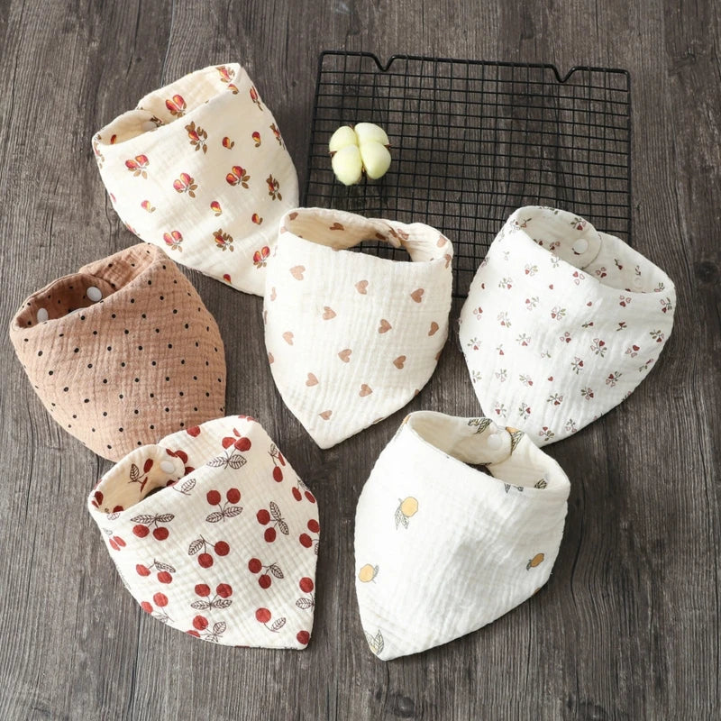 Pear Muslin Bib