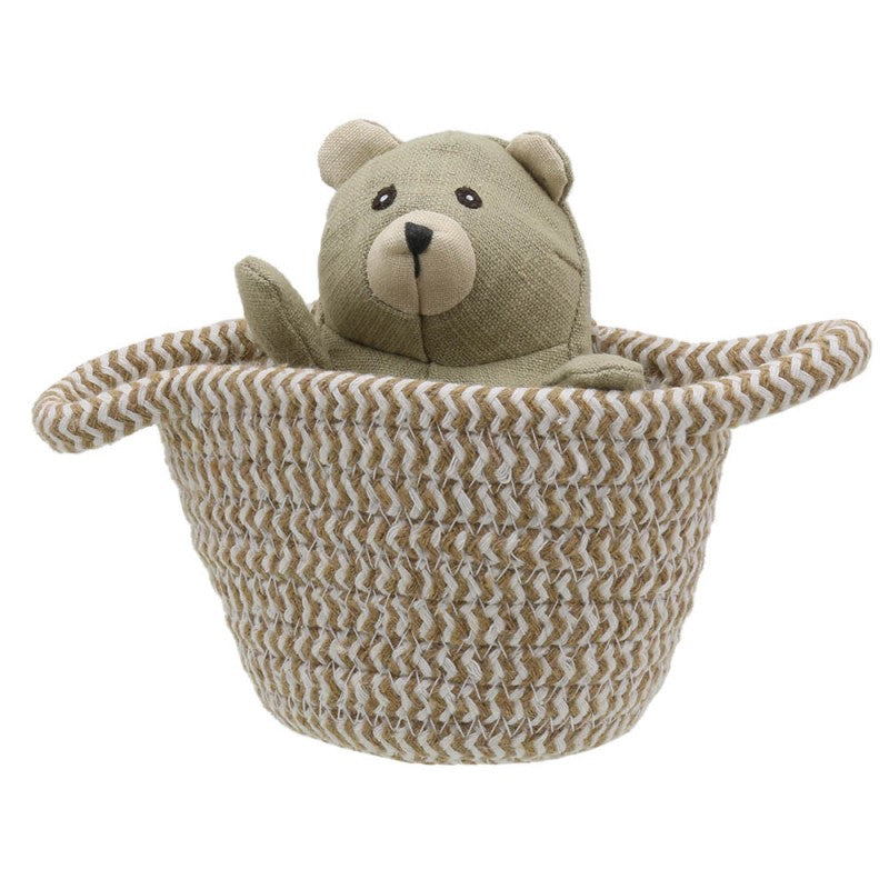 Wilberry Bear in Basket
