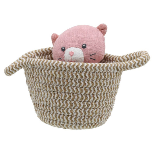 Wilberry Cat in Basket