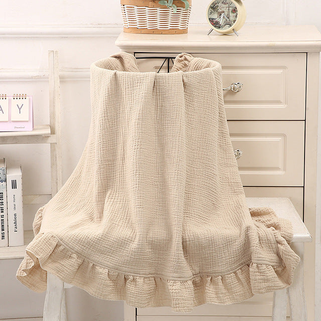 Natural Frill Swaddle